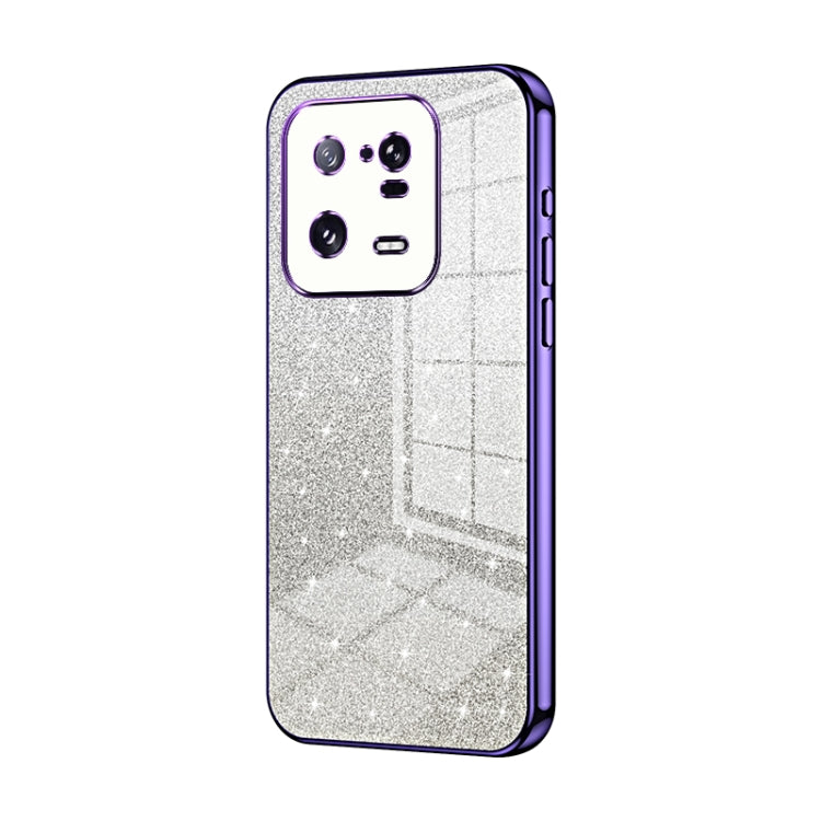 Gradient Glitter Powder Electroplated Phone Case, Series 10