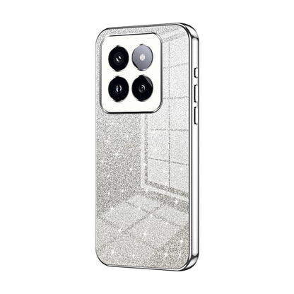 Gradient Glitter Powder Electroplated Phone Case, For Xiaomi 14T, For Xiaomi 14 Ultra, For Xiaomi 14 Pro