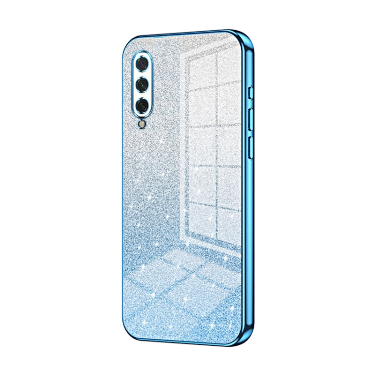 Gradient Glitter Powder Electroplated Phone Case, For Xiaomi Mi CC9 Pro / Mi Note 10, For Xiaomi Mi CC9e / Mi A3, For Xiaomi Mi 9