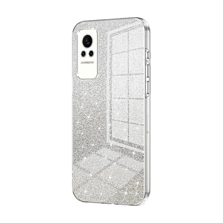 Gradient Glitter Powder Electroplated Phone Case