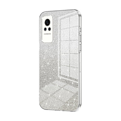 Gradient Glitter Powder Electroplated Phone Case