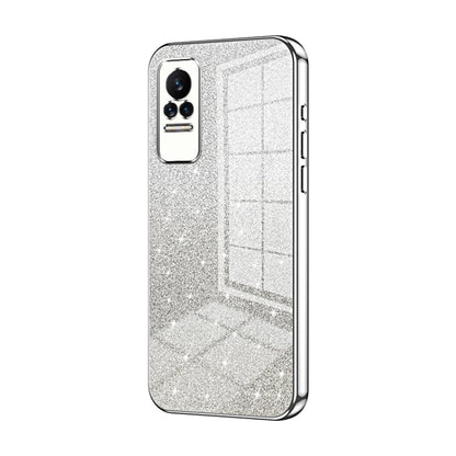 Gradient Glitter Powder Electroplated Phone Case