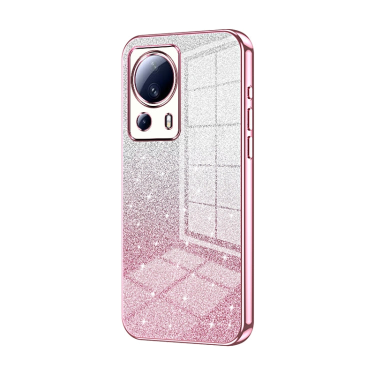 Gradient Glitter Powder Electroplated Phone Case, For Xiaomi Civi 2 / 13 Lite, For Xiaomi 13 Pro, For Xiaomi 13