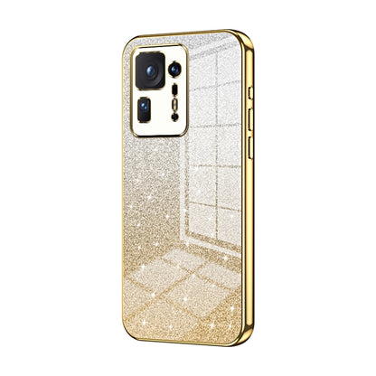 Gradient Glitter Powder Electroplated Phone Case, For Xiaomi Mix 4, For Xiaomi Mi 10S, For Xiaomi Mi 11 Ultra