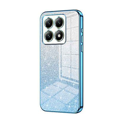 Gradient Glitter Powder Electroplated Phone Case, For Xiaomi 14T, For Xiaomi 14 Ultra, For Xiaomi 14 Pro