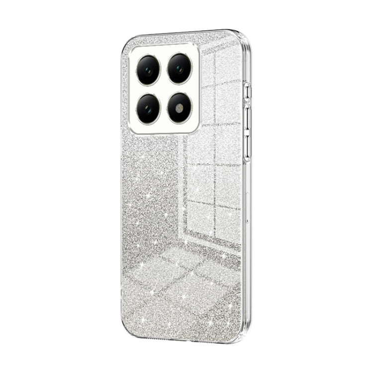 Gradient Glitter Powder Electroplated Phone Case, For Xiaomi 14T, For Xiaomi 14 Ultra, For Xiaomi 14 Pro