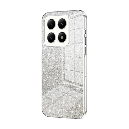 Gradient Glitter Powder Electroplated Phone Case, For Xiaomi 14T, For Xiaomi 14 Ultra, For Xiaomi 14 Pro