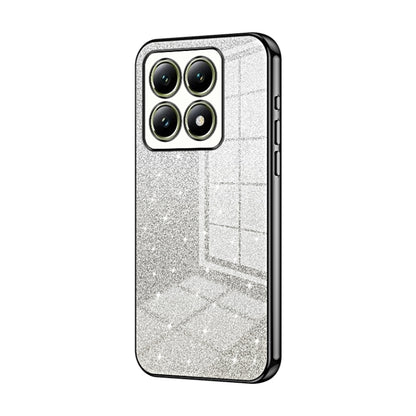 Gradient Glitter Powder Electroplated Phone Case, For Xiaomi 14T, For Xiaomi 14 Ultra, For Xiaomi 14 Pro