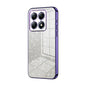 Gradient Glitter Powder Electroplated Phone Case, For Xiaomi 15 Pro, For Xiaomi 15, For Xiaomi 14T Pro