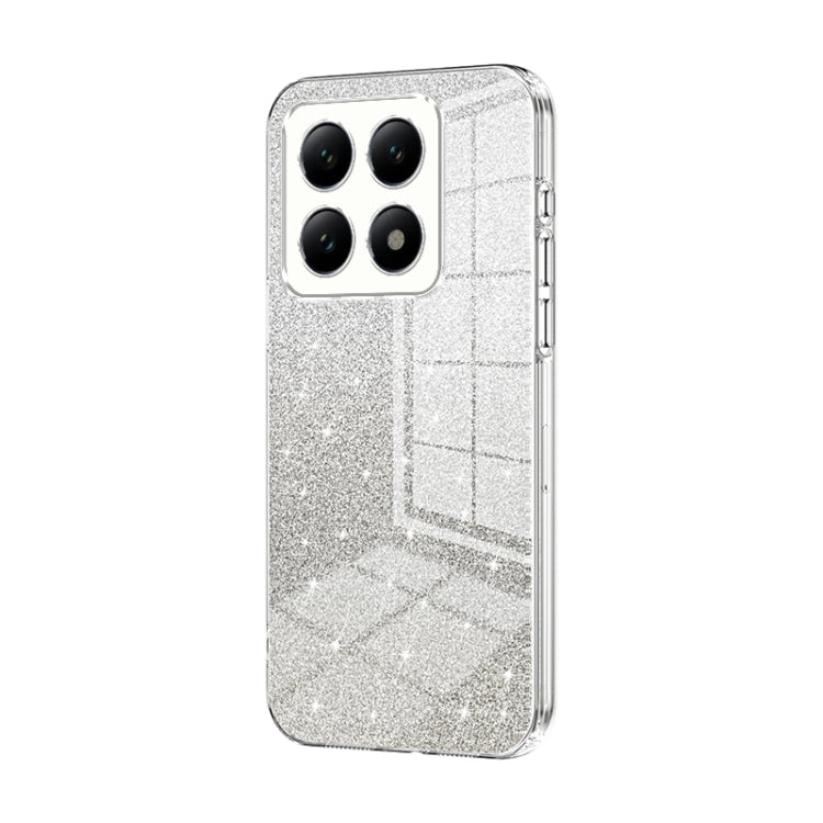 Gradient Glitter Powder Electroplated Phone Case, For Xiaomi 15 Pro, For Xiaomi 15, For Xiaomi 14T Pro
