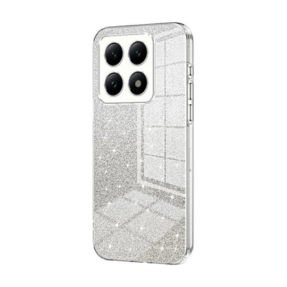 Gradient Glitter Powder Electroplated Phone Case, For Xiaomi 15 Pro, For Xiaomi 15, For Xiaomi 14T Pro