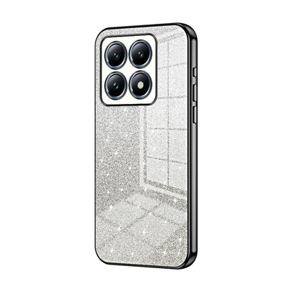 Gradient Glitter Powder Electroplated Phone Case, For Xiaomi 15 Pro, For Xiaomi 15, For Xiaomi 14T Pro
