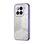 Gradient Glitter Powder Electroplated Phone Case, For Xiaomi 15 Pro, For Xiaomi 15, For Xiaomi 14T Pro