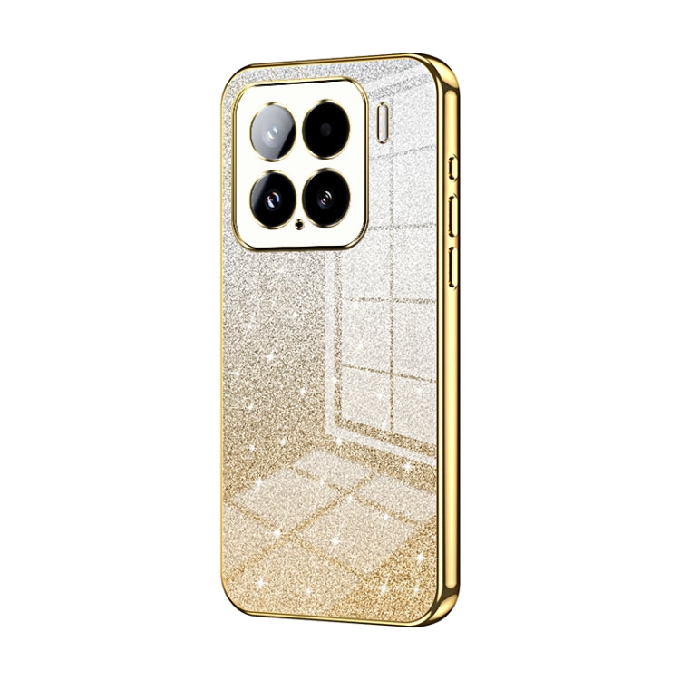 Gradient Glitter Powder Electroplated Phone Case, For Xiaomi 15 Pro, For Xiaomi 15, For Xiaomi 14T Pro
