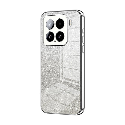 Gradient Glitter Powder Electroplated Phone Case, For Xiaomi 15 Pro, For Xiaomi 15, For Xiaomi 14T Pro