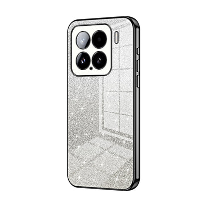 Gradient Glitter Powder Electroplated Phone Case, For Xiaomi 15 Pro, For Xiaomi 15, For Xiaomi 14T Pro