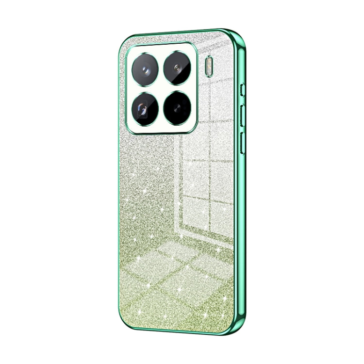 Gradient Glitter Powder Electroplated Phone Case, For Xiaomi 15 Pro, For Xiaomi 15, For Xiaomi 14T Pro