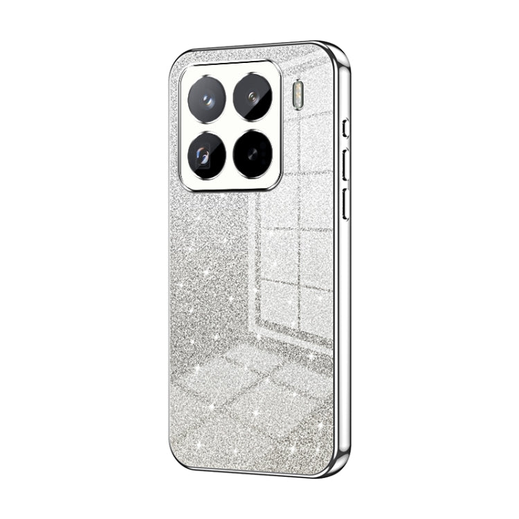 Gradient Glitter Powder Electroplated Phone Case, For Xiaomi 15 Pro, For Xiaomi 15, For Xiaomi 14T Pro