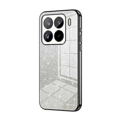 Gradient Glitter Powder Electroplated Phone Case, For Xiaomi 15 Pro, For Xiaomi 15, For Xiaomi 14T Pro