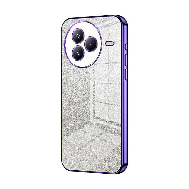 Gradient Glitter Powder Electroplated Phone Case