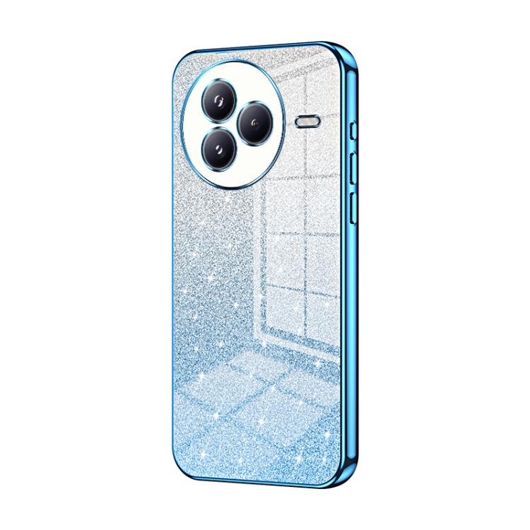 Gradient Glitter Powder Electroplated Phone Case