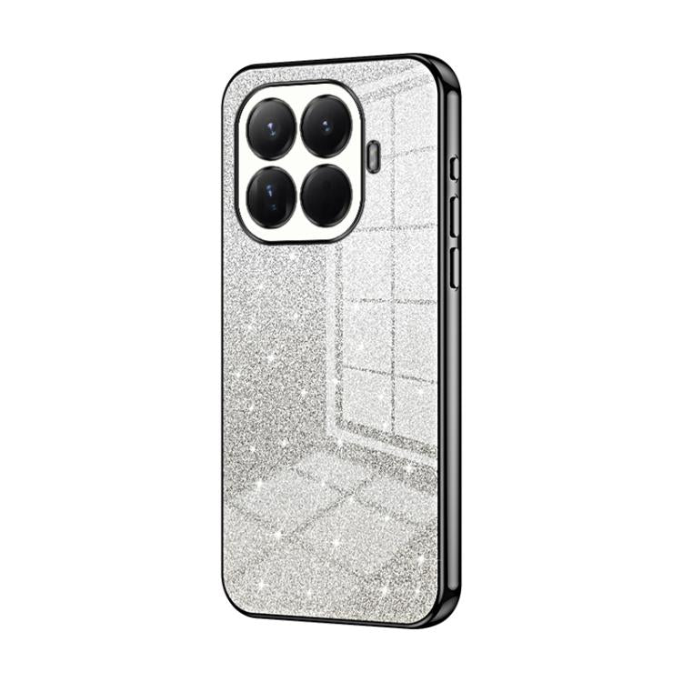 Gradient Glitter Powder Electroplated Phone Case, For Xiaomi 17, For Xiaomi 15T Pro, For Xiaomi 15T