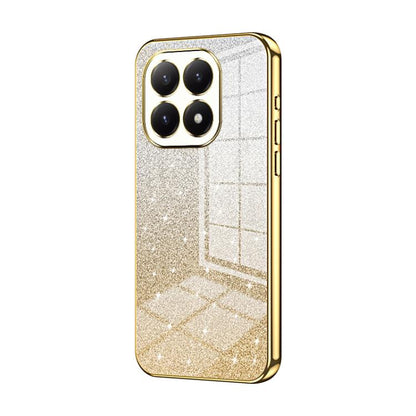Gradient Glitter Powder Electroplated Phone Case, For Xiaomi 17, For Xiaomi 15T Pro, For Xiaomi 15T