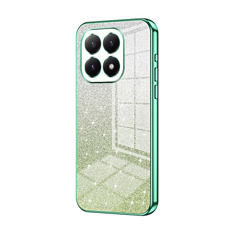 Gradient Glitter Powder Electroplated Phone Case