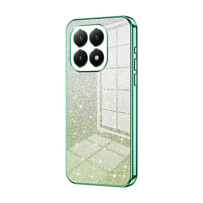 Gradient Glitter Powder Electroplated Phone Case