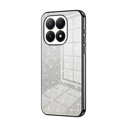 Gradient Glitter Powder Electroplated Phone Case