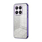 Gradient Glitter Powder Electroplated Phone Case, For Xiaomi 17, For Xiaomi 15T Pro, For Xiaomi 15T