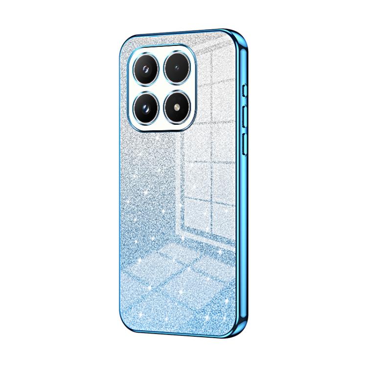 Gradient Glitter Powder Electroplated Phone Case, For Xiaomi 17, For Xiaomi 15T Pro, For Xiaomi 15T