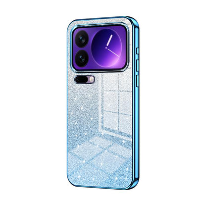 Gradient Glitter Powder Electroplated Phone Case, For Xiaomi 17 Ultra, For Xiaomi 17 Pro Max, For Xiaomi 17 Pro