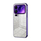 Gradient Glitter Powder Electroplated Phone Case, For Xiaomi 17 Ultra, For Xiaomi 17 Pro Max, For Xiaomi 17 Pro