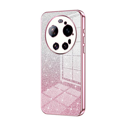 Gradient Glitter Powder Electroplated Phone Case, For Xiaomi 17 Ultra, For Xiaomi 17 Pro Max, For Xiaomi 17 Pro