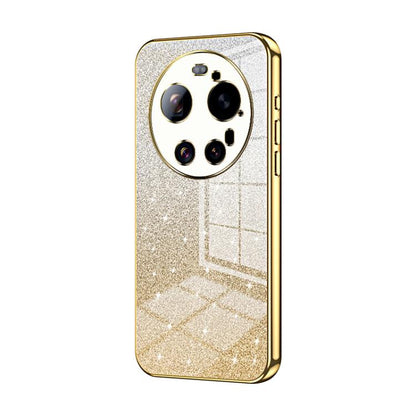Gradient Glitter Powder Electroplated Phone Case, For Xiaomi 17 Ultra, For Xiaomi 17 Pro Max, For Xiaomi 17 Pro