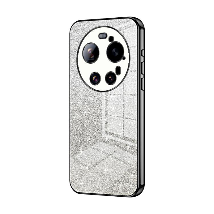Gradient Glitter Powder Electroplated Phone Case, For Xiaomi 17 Ultra, For Xiaomi 17 Pro Max, For Xiaomi 17 Pro