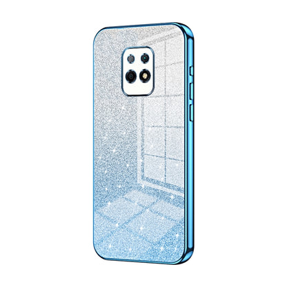 Gradient Glitter Powder Electroplated Phone Case, For Xiaomi Redmi 10X Pro 5G, For Xiaomi Redmi 10X 5G, For Xiaomi Redmi Note 9 / 10X 4G