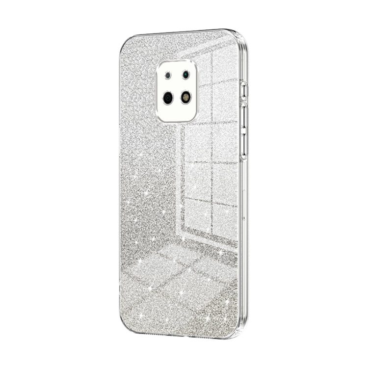 Gradient Glitter Powder Electroplated Phone Case, For Xiaomi Redmi 10X Pro 5G, For Xiaomi Redmi 10X 5G, For Xiaomi Redmi Note 9 / 10X 4G