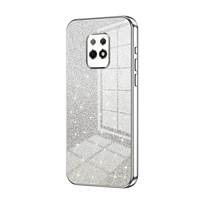 Gradient Glitter Powder Electroplated Phone Case, For Xiaomi Redmi 10X Pro 5G, For Xiaomi Redmi 10X 5G, For Xiaomi Redmi Note 9 / 10X 4G