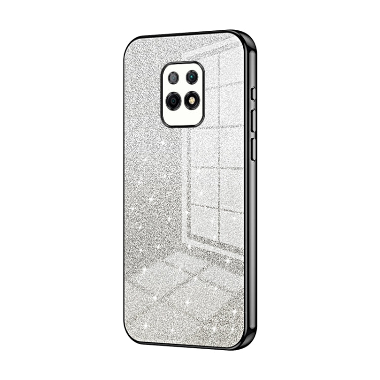 Gradient Glitter Powder Electroplated Phone Case, For Xiaomi Redmi 10X Pro 5G, For Xiaomi Redmi 10X 5G, For Xiaomi Redmi Note 9 / 10X 4G