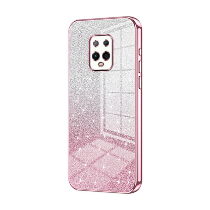 Gradient Glitter Powder Electroplated Phone Case