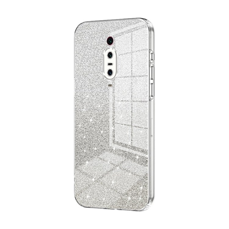 Gradient Glitter Powder Electroplated Phone Case