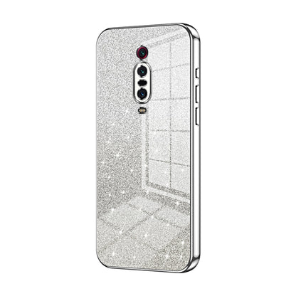 Gradient Glitter Powder Electroplated Phone Case