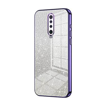 Gradient Glitter Powder Electroplated Phone Case, For Xiaomi Redmi K30S / Mi 10T Pro 5G, For Xiaomi Redmi K30 Pro / K30 Ultra, For Xiaomi Redmi K30 / K30 5G