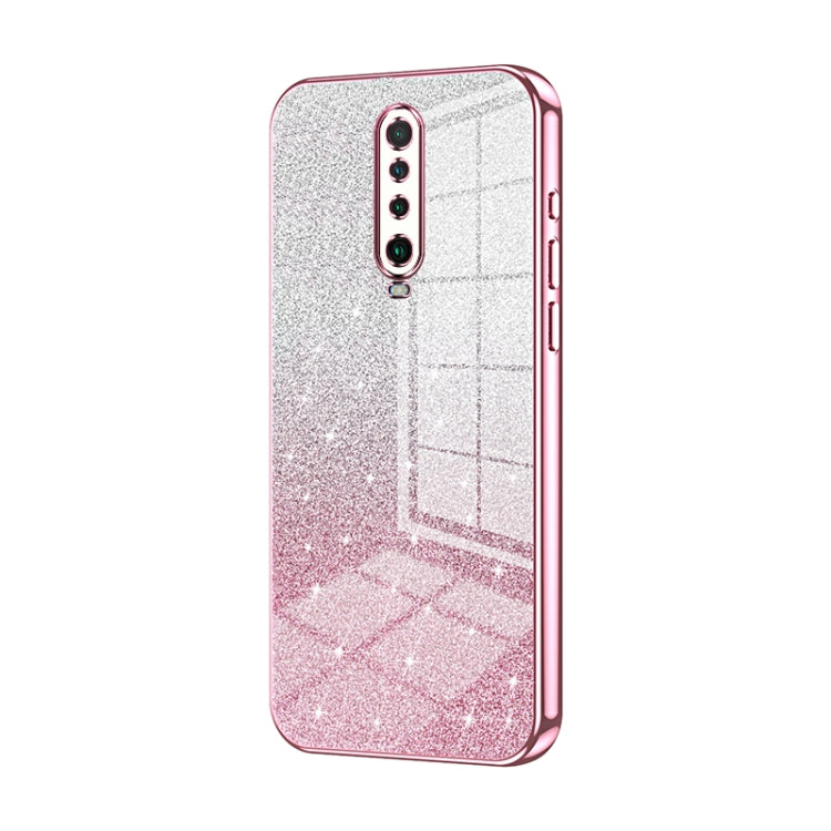 Gradient Glitter Powder Electroplated Phone Case, For Xiaomi Redmi K30S / Mi 10T Pro 5G, For Xiaomi Redmi K30 Pro / K30 Ultra, For Xiaomi Redmi K30 / K30 5G