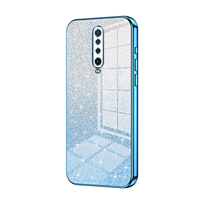 Gradient Glitter Powder Electroplated Phone Case, For Xiaomi Redmi K30S / Mi 10T Pro 5G, For Xiaomi Redmi K30 Pro / K30 Ultra, For Xiaomi Redmi K30 / K30 5G