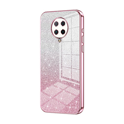 Gradient Glitter Powder Electroplated Phone Case