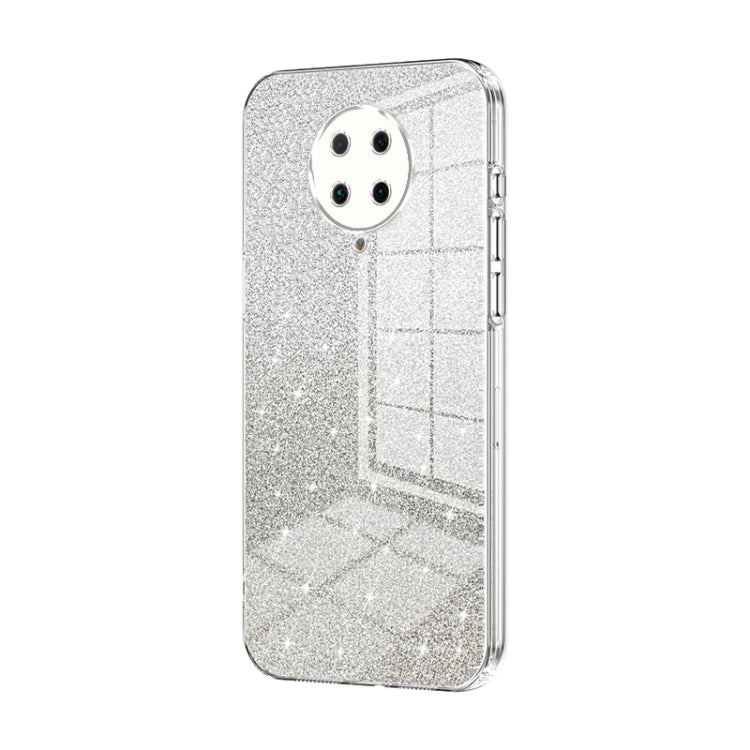 Gradient Glitter Powder Electroplated Phone Case