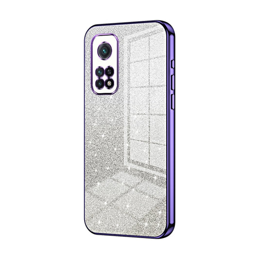 Gradient Glitter Powder Electroplated Phone Case, For Xiaomi Redmi K30S / Mi 10T Pro 5G, For Xiaomi Redmi K30 Pro / K30 Ultra, For Xiaomi Redmi K30 / K30 5G